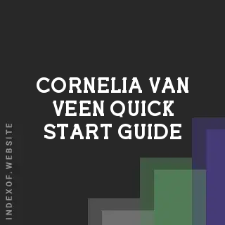 Cornelia van Veen Quick Start Guide | Indexof