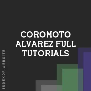 Coromoto Alvarez Full Tutorials | Indexof