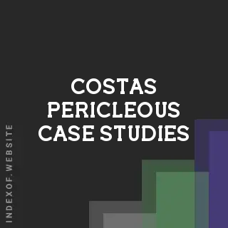 Costas Pericleous Case Studies | Indexof