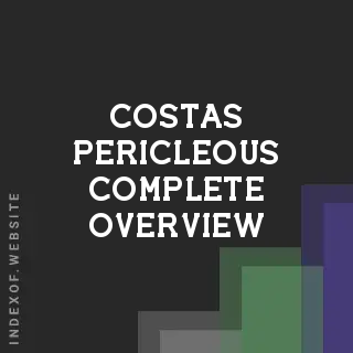 Costas Pericleous Complete Overview | Indexof