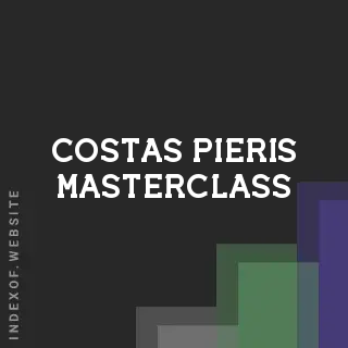 Costas Pieris Masterclass | Indexof