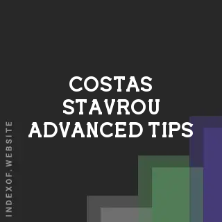 Costas Stavrou Advanced Tips | Indexof