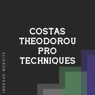 Costas Theodorou Pro Techniques | Indexof