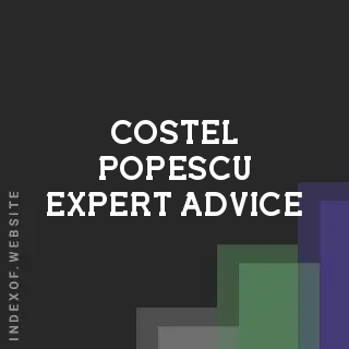 Costel Popescu Expert Advice | Indexof