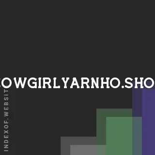 cowgirlyarnho.shop by Dika Santoso site -  Indexof