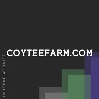 coyteefarm.com by Alfred Larsen site -  Indexof