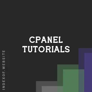 cPanel Tutorials | Indexof