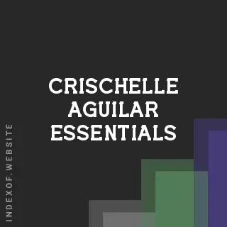 Crischelle Aguilar Essentials | Indexof