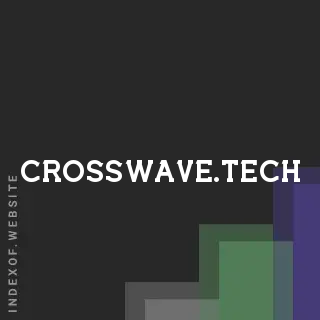 crosswave.tech by Raisa Isha site -  Indexof
