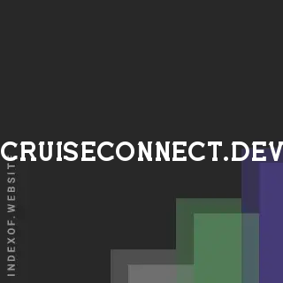 cruiseconnect.dev by Kwan Hemmarat site -  Indexof