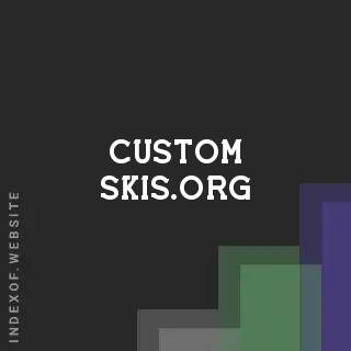custom-skis.org by Kamal Miah site -  Indexof