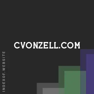 cvonzell.com by Tiffany Yau site -  Indexof
