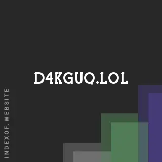 d4kguq.lol by Farung Gulasit site -  Indexof