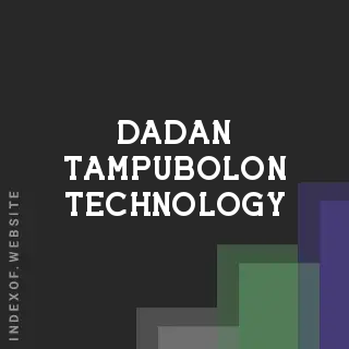 Dadan Tampubolon Technology | Indexof