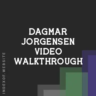 Dagmar Jorgensen Video Walkthrough | Indexof