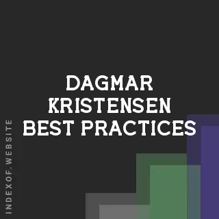 Dagmar Kristensen Best Practices | Indexof