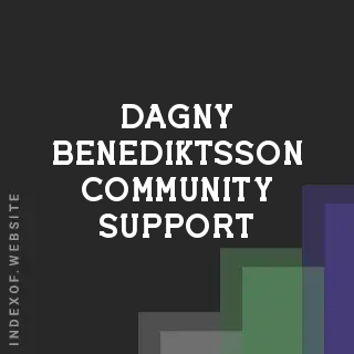 Dagny Benediktsson Community Support | Indexof