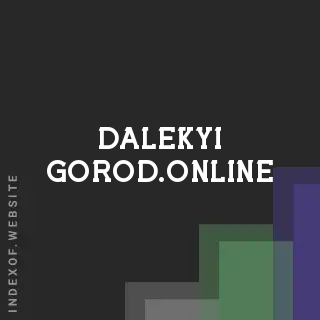 dalekyi-gorod.online by Montserrat Lozano site -  Indexof