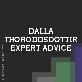 Dalla Thoroddsdottir Expert Advice | Indexof