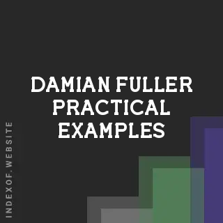 Damian Fuller Practical Examples | Indexof