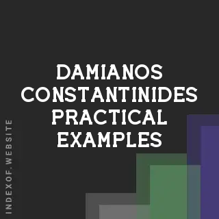 Damianos Constantinides Practical Examples | Indexof