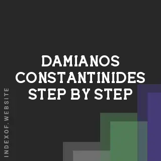 Damianos Constantinides Step-by-Step | Indexof