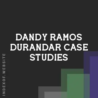Dandy Ramos Durandar Case Studies | Indexof