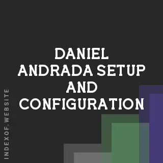 Daniel Andrada Setup and Configuration | Indexof