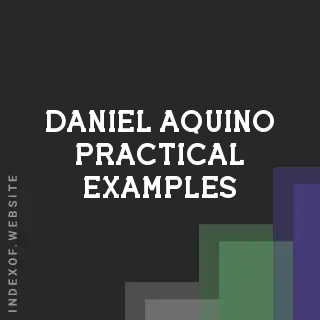 Daniel Aquino Practical Examples | Indexof