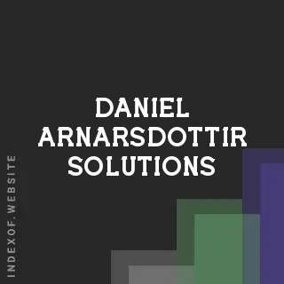 Daniel Arnarsdottir Solutions | Indexof