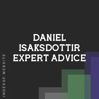 Daniel Isaksdottir Expert Advice | Indexof