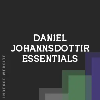 Daniel Johannsdottir Essentials | Indexof