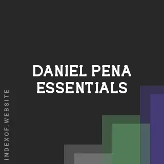 Daniel Pena Essentials | Indexof