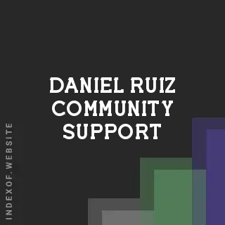 Daniel Ruiz Community Support | Indexof