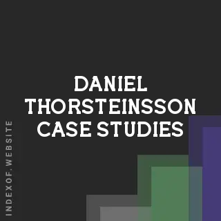 Daniel Thorsteinsson Case Studies | Indexof