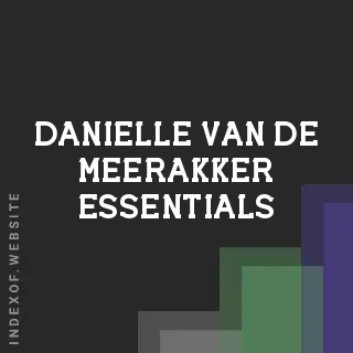 Danielle van de Meerakker Essentials | Indexof