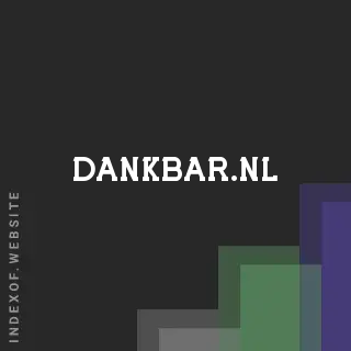 dankbar.nl by Isabelle Schmidt site -  Indexof