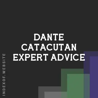 Dante Catacutan Expert Advice | Indexof