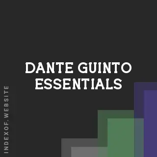 Dante Guinto Essentials | Indexof