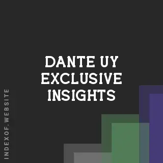 Dante Uy Exclusive Insights | Indexof