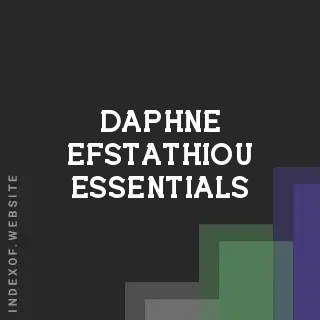 Daphne Efstathiou Essentials | Indexof