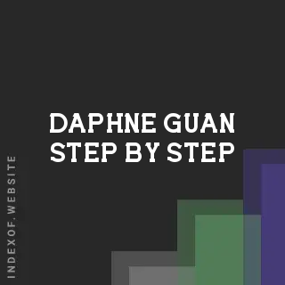 Daphne Guan Step-by-Step | Indexof
