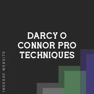 Darcy O Connor Pro Techniques | Indexof