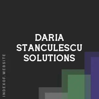 Daria Stanculescu Solutions | Indexof
