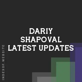 Dariy Shapoval Latest Updates | Indexof