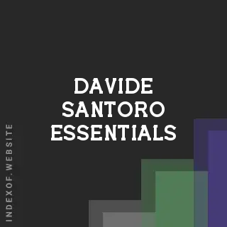 Davide Santoro Essentials | Indexof