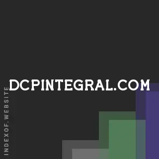 dcpintegral.com by Hendra Efendi site -  Indexof