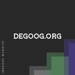 degoog.org by William Harris site -  Indexof