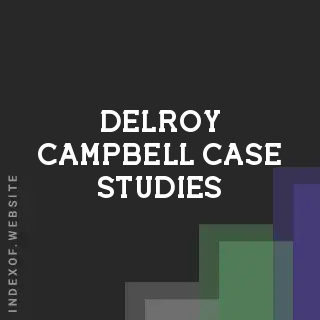Delroy Campbell Case Studies | Indexof