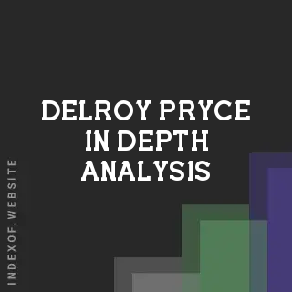 Delroy Pryce In-Depth Analysis | Indexof